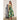 Amura Maxi Dress front view on model wearing tropical green botanical print maxi dress.