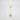 Astra gold-tone star pendant necklace by Matte displayed on white surface