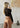 Back view of Leonidas Lace Top showing sheer floral detail — Matte Luxury Collection