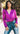 The bodysuit has a deep V-neckline and a flattering wrap design that creates a stylish cross-over effect at the chest.