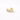 Gold ear cuff with baguette cut diamonds on a white background