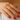 Infinte Ring on model showing double band design.