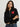Iplo Zipper Jacket worn on model featuring cropped bomber fit with heart detail on front.