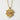 Lucky Necklace close-up product view showing crystal clover charm detail.