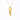 Nuvo Necklace textured gold arrowhead pendant on delicate chain statement jewelry