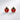Solma Stud Earrings close-up showing red enamel ladybug design with black dot detailing and gold accents on light neutral background with soft shadow
