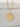Sunlit Heart Necklace, gold plated heart-shaped sunburst pendant on delicate chain, celestial jewelry by Matte