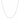 Altacara Necklace silver fine-link chain necklace featuring a sleek minimalist design.