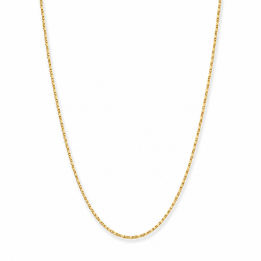 Altacara Necklace gold fine-link chain necklace with delicate everyday layering silhouette.