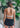 Back view of the white lace mystic bralette.