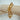 Betsy chunky gold chain bracelet on wooden display – Matte jewelry