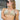Betsy bold gold chain bracelet styled on model with swimwear – Matte jewelry