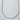 Crescent chain necklace by Matte in white finish, minimalist design