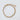 Gold plated Caeli bracelet with delicate cross-link design on white background