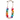 Loan Necklace rainbow beaded necklace with glossy multicolor beads adjustable cord statement necklace