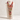 Milat multi-strand colorful beaded statement necklace with layered vibrant beads and a long statement silhouette displayed on a white jewelry bust.