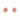 Nataka Mini Stud Earrings with pink gemstone.
