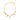 A gold-plated necklace with multiple charms including a heart, a star, and other geometric shapes. Nia necklace by Matte, 15-inch gold plated chain with 5.5-inch extender on neutral background