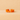 Orange enamel star ring displayed on a beige background – Stars Adjustable Ring by Matte