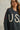 Front view of Rope USA Knit Sweater in navy with bold rope USA letters.