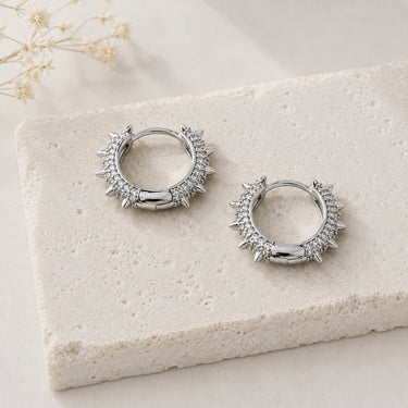 Monrock Huggie Earrings