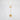 Astra gold-tone star pendant necklace by Matte displayed on white surface