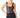Atta Bodysuit black lace corset bodysuit with sheer structured lace panels, fitted waist shaping, and delicate eyelash straps, styled with black jeans on model against white studio background.