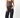Atta Bodysuit full body look featuring black lace corset bodysuit paired with black jeans, showing flattering structured fit and lingerie-inspired detailing designed for parties and after-dark styling.