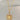 Aurora Sun Charm Necklace – Gold Plated Pendant