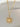 Aurora Sun Charm Necklace – Gold Plated Pendant