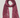 Matte Stardust Shimmer Scarf in Berry with fringe on a neutral background