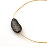 All Yours Pavé Necklace by Matte, gold filled with pavé gemstones on gold chain