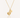 Ceke Necklace gold chain with layered coin and heart charm pendants, textured detailing and polished finish on neutral background