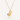 Ceke Necklace gold chain with layered coin and heart charm pendants, textured detailing and polished finish on neutral background