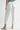 Clea Pant white cropped pants back view showing relaxed tailored silhouette.