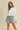 White Essential Long Sleeve Tee by Matte – classic crewneck cotton top, front full body view.