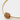 Galaxy Touch Pavé Necklace with gold-filled snake chain and square pavé gemstone pendant on white background