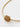 Galaxy Touch Pavé Necklace with gold-filled snake chain and square pavé gemstone pendant on white background