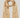 Matte Stardust Shimmer Scarf in Champagne gold with fringe on a neutral background