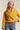 Close-up of Golden Hour Cropped Coat showing textured wool blend and button detail
