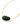 Gold filled chain with pavé gemstone pendant by Matte