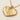 Ikigai Heart Necklace gold plated flat heart pendant with adjustable chain styled on neutral background