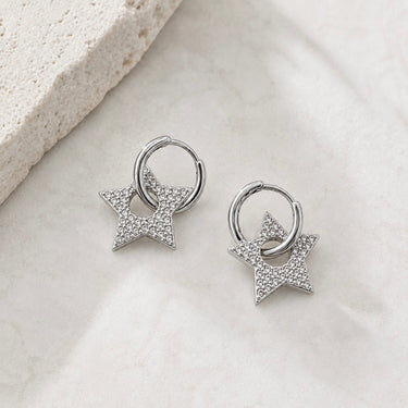 Lunaria Huggie Earrings