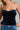 Isti Top strapless velvet top close-up showing neckline and fabric texture.