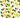 Janis Scarf square scarf with all-over yellow lemon print and green leaves on white background in a fresh, summery pattern.