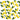 Janis Scarf square scarf with all-over yellow lemon print and green leaves on white background in a fresh, summery pattern.