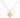 Kinat Necklace gold clover pendant necklace on neutral background showing smooth four-leaf shape and polished finish.