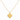 Kinat Necklace gold clover pendant necklace on neutral background showing smooth four-leaf shape and polished finish.