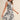 Marvin Dress zebra print mini dress movement shot showing swishy skirt