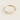 Close-up of Mathieu Ring highlighting small pearl accents and smooth polished finish